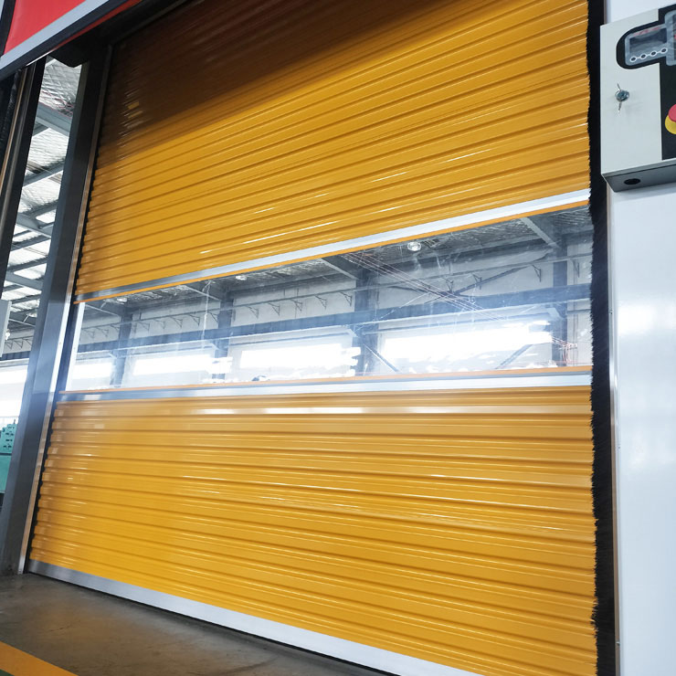 Porte di roll-up rapide in acciaio: sistemi di porte industriali distintive