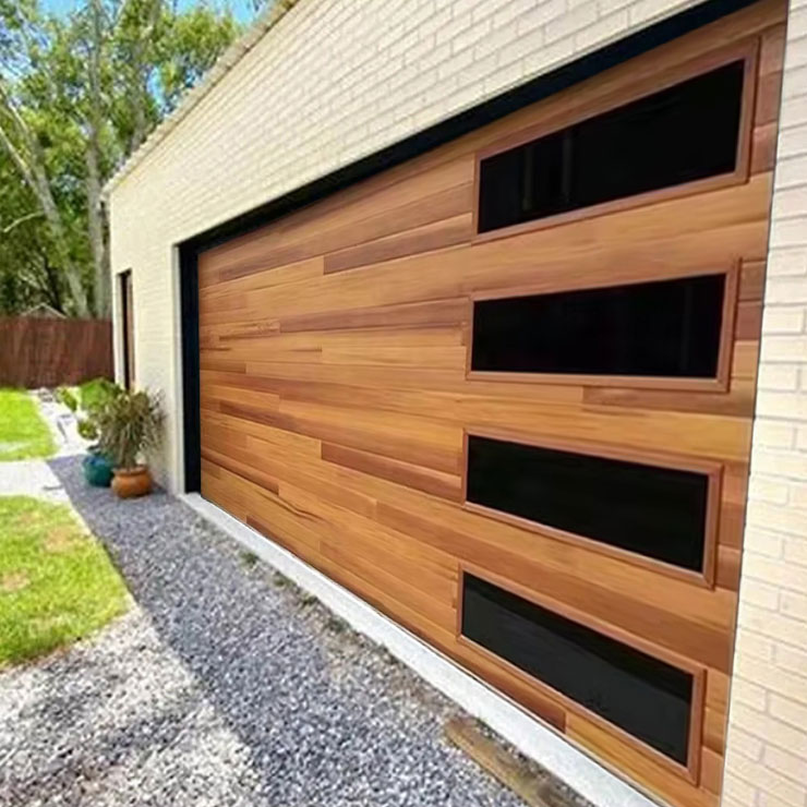 Porta garage personalizzata