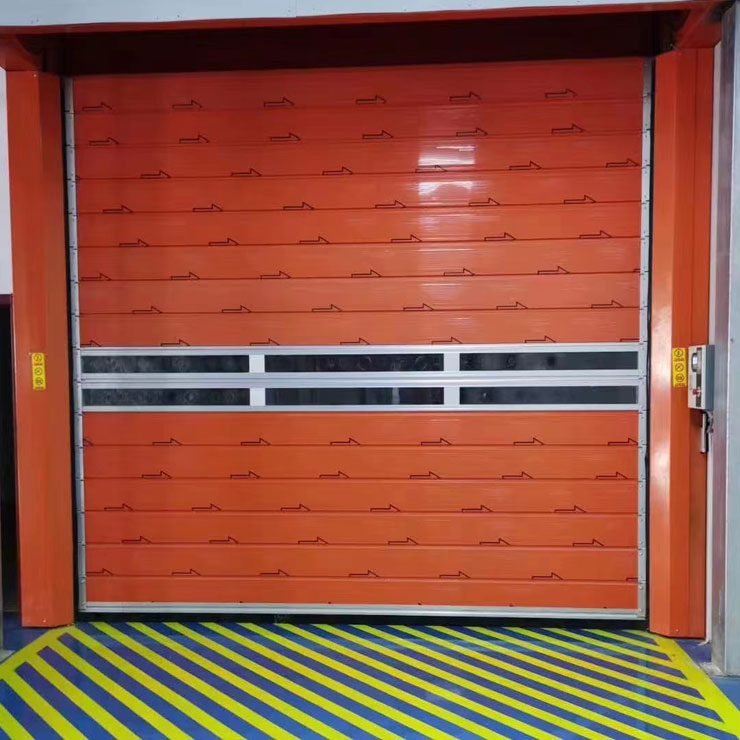 porta ad alta velocità in metallo