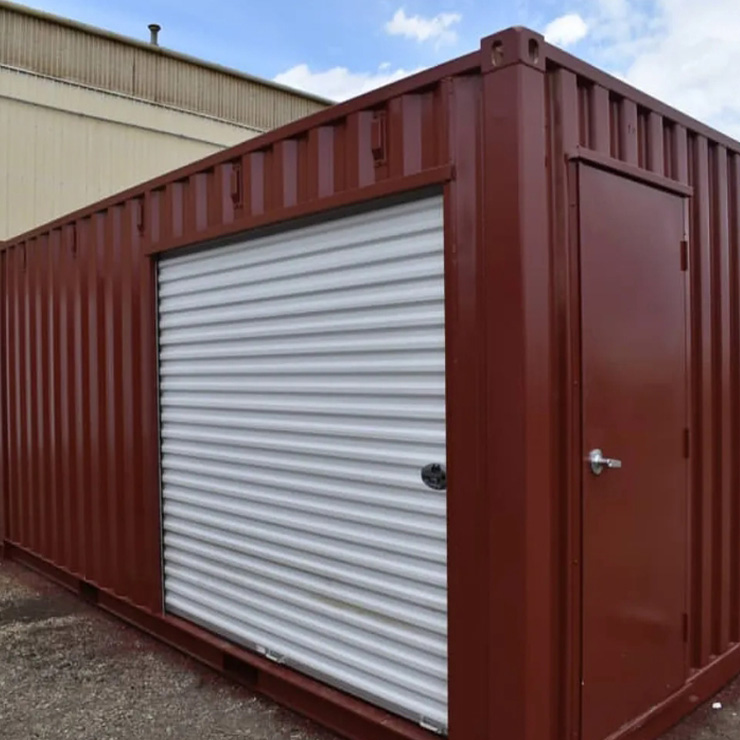 Porta roll -up del cancello d'acciaio